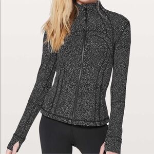 Lululemon define jacket‎ night view black white 6